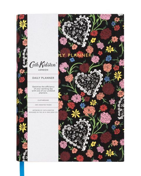 A5 Daily Planner - Cath Kidston Lacy Hearts