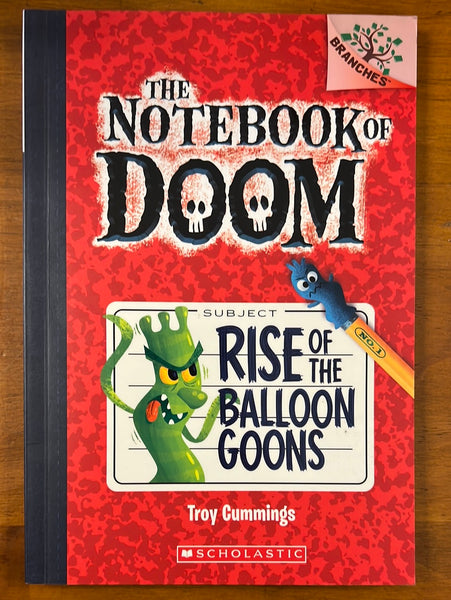 Cummings, Troy - Notebook of Doom 01 Rise of the Balloon Goons (Paperback)