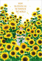 Mother's Day Card - Mother's Day Sunflowers