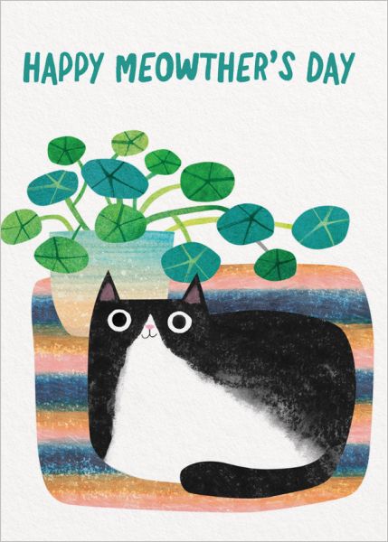 Mother's Day Card - Meowthers Day