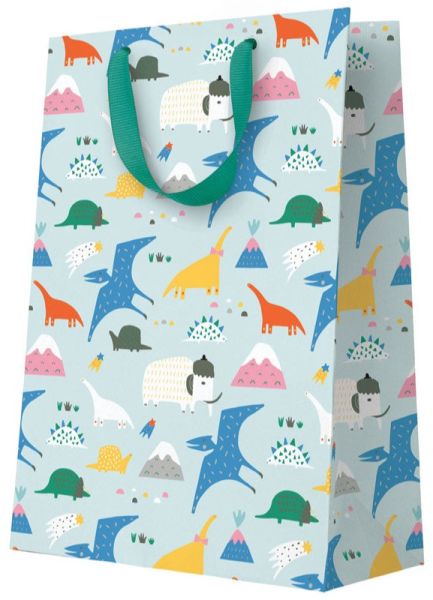 Gift Bag Large - Dinosaurs