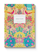 2026 A5 Diary - V&A Neon Floral Ornate Garden