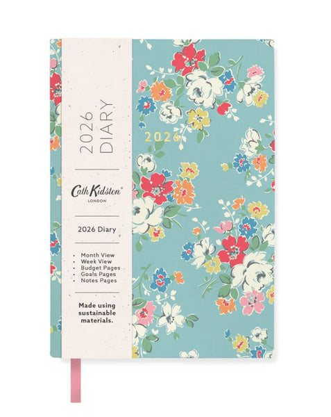 2026 A6 Diary - Cath Kidston Clifton Rose