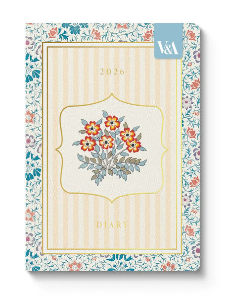 2026 A5 Diary - V&A Cottagecore Garden Flower