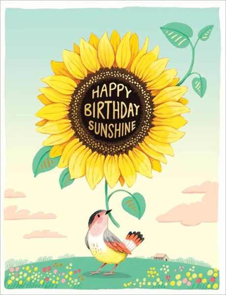 AT Foil Card - Sunflower Birthday