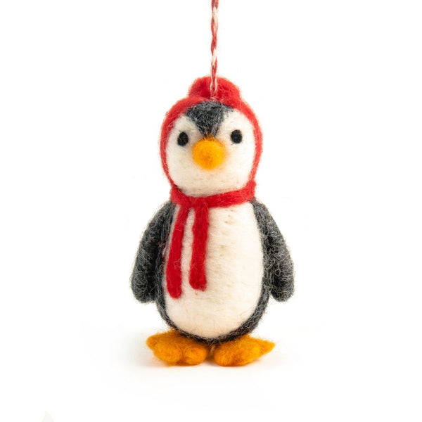 Felt Ornament - Penguin Preston