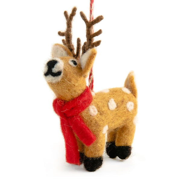 Felt Ornament - Reindeer Reagan