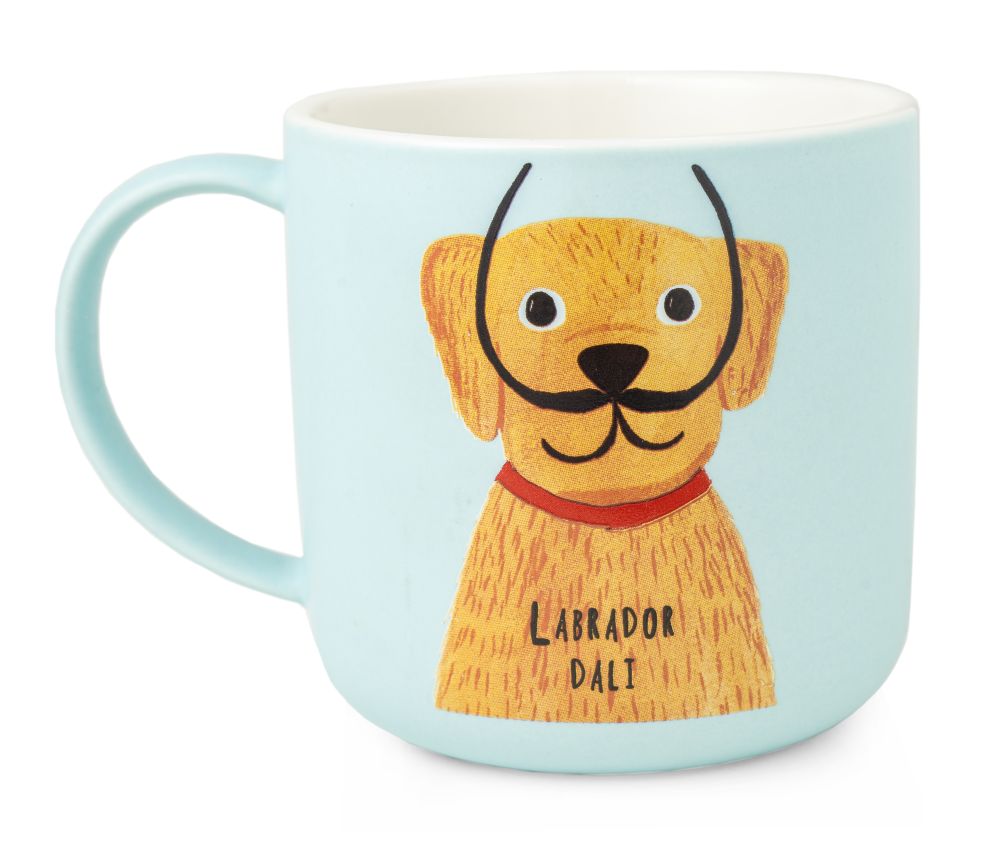 Bone China Mug Labrador Dali