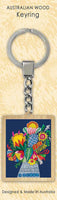 Wooden Keyring - KK - Wild Things
