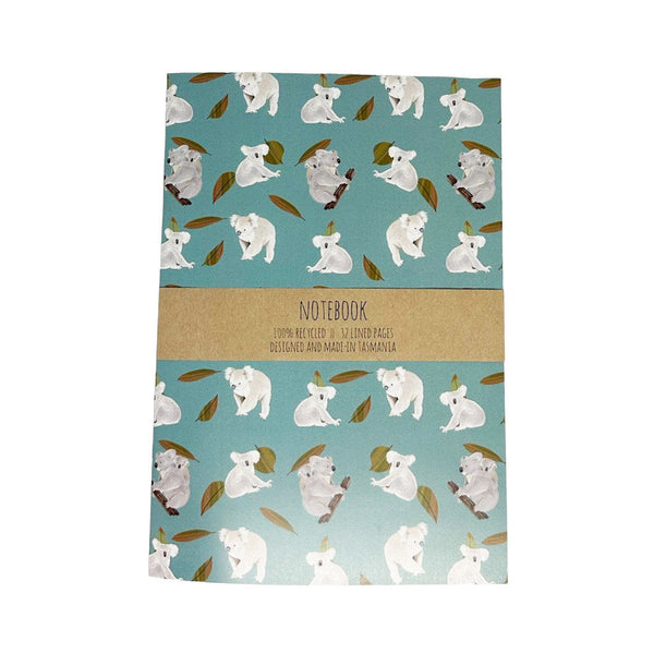 Red Parka Notebook - Koala