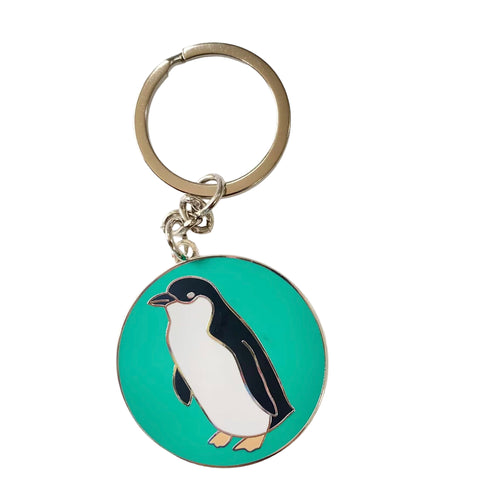 Red Parka Key Ring - Little Penguin