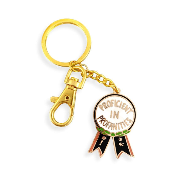 Jubly Umph Keychain - Proficient in Profanities