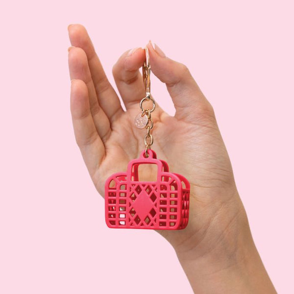 Sun Jellies Itty Bitty Bag Charm - Coral