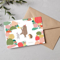 Suki McMaster Card - Bear Celebration