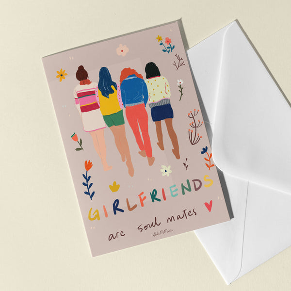 Suki McMaster Card - Girlfriends Are Soulmates