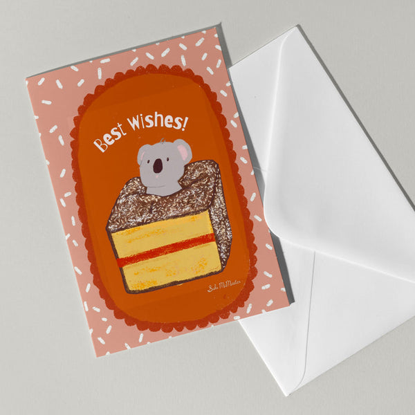 Suki McMaster Card - Best Wishes Koala