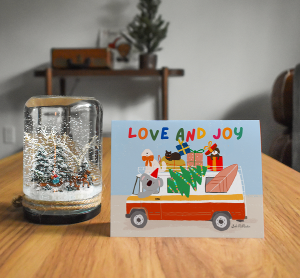 Suki McMaster Card - Christmas Love and Joy