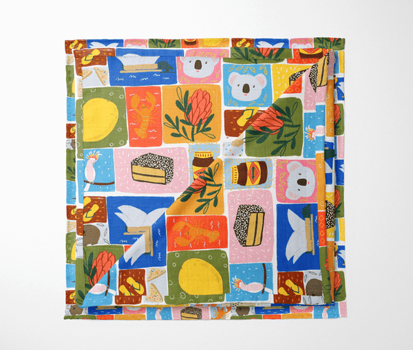 Suki McMaster Baby Wrap - Aussie Icons