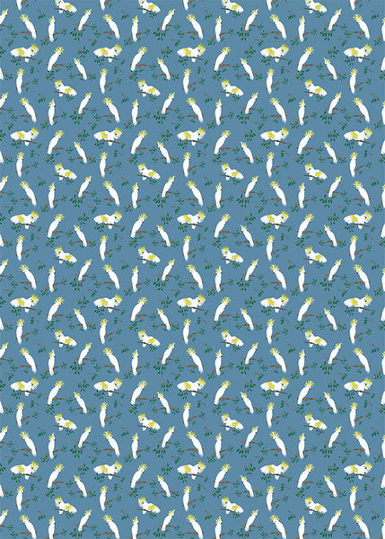 Red Parka New Tea Towel - Sulphur Crested Cockatoo