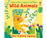 Usborne First Jigsaws - Wild Animals