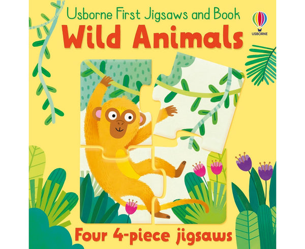 Usborne First Jigsaws - Wild Animals