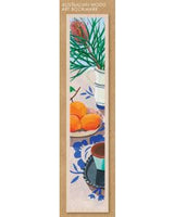 Wooden Bookmark - MV - Banksia & Oranges