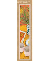 Wooden Bookmark - MV - Banksia on Yellow