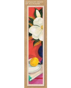 Wooden Bookmark - MV - White Magnolia – Mockingbird Lounge