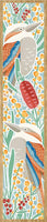 Wooden Bookmark - WD - Kookaburras & Wattle