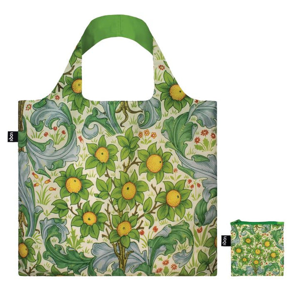 LOQI Foldable Shopper Bag - William Morris Orchard
