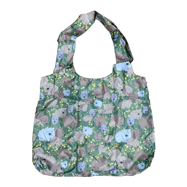 Red Parka Shopper Bag - Wombat
