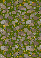 Red Parka New Tea Towel - Wombat & Wattle