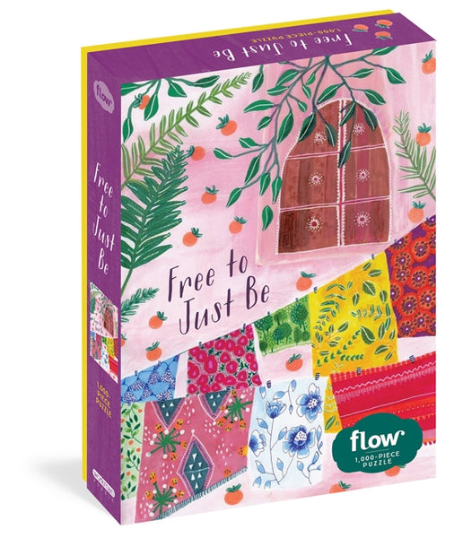 1000 Pc Puzzle - Flow - Free to Just Be