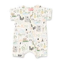 HN Short Sleeve Zip Suit - Big Adventures