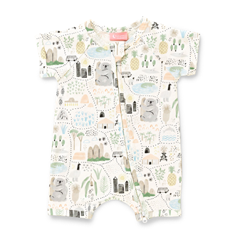 HN Short Sleeve Zip Suit - Big Adventures