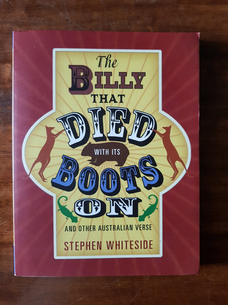 Whiteside, Stephen - Billy That Died with its Boots On (Paperback)