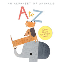 Board Book - Evans, Harriet - A to Z An Alphabet of Animals