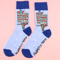 Jubly Umph Socks - Fighting Invisible Battles