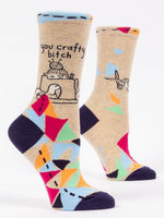 Blue Q Women's Socks - You Crafty Bitch