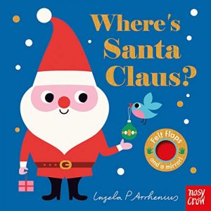 Board Book - Felt Flaps - Where's Santa Claus?