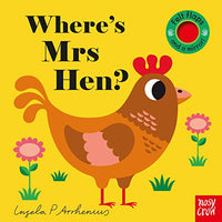 Board Book - Felt Flaps - Where's Mrs Hen?