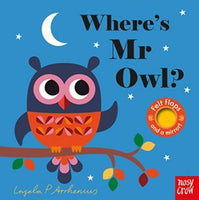 Board Book - Felt Flaps - Where's Mr Owl?