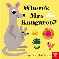 Board Book - Felt Flaps - Where's Mrs Kangaroo?