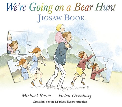 Jigsaw Puzzle Book - Rosen, Michael - We're Going on a Bear Hunt