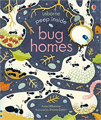Board Book - Usborne Peep Inside - Bug Homes
