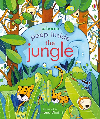 Board Book - Usborne Peep Inside - Jungle