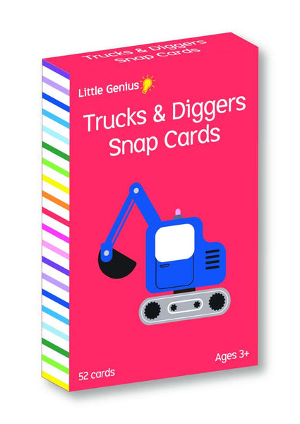 Little Genius Snap - Trucks & Diggers