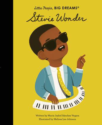 Little People Big Dreams Hardcover - Stevie Wonder