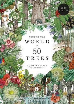 1000 Pc Jigsaw - Around the World in 50 Trees