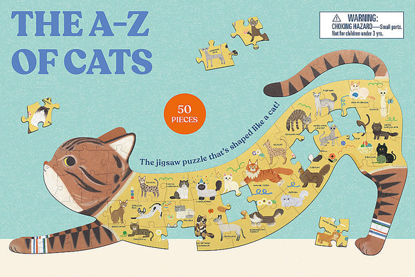 50 Pc Puzzle - A-Z of Cats